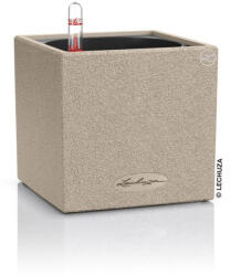 Lechuza CANTO Stone Sandy Beige műanyag növénytartó 14 cm