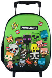  Minecraft Characters gurulós ovis 3D hátizsák, táska 32 cm (MSL706964) - ostore