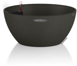 Lechuza CUBETO Stone 30 cm műanyag növénytartó graphite black