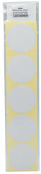 BLUERING Etikett címke, 50mm, körcímke íves 60 db/csomag Bluering® fehér - papirx