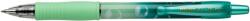 Pilot Zseléstoll 0, 7mm, nyomógombos Pilot G-2 Bubble zöld test, írásszín kék