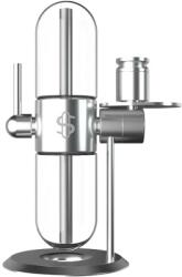 Stundenglass Gravity Stundenglass Bong Polished Silver Gravity Hookah (USA)