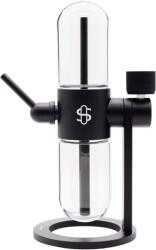 Stundenglass Gravity Stundenglass Bong din sticla Gravity Hookah V3 negru