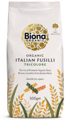biona Fusilli tricolore din grau dur bio 500g Biona