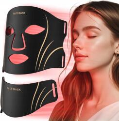  Led Maszk Szett Archoz És Nyakra 7IN1 Anti-aging Regenerációval Távirányító (LIGHT MASK THERAPY LED)