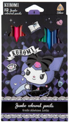 COOLPACK Színes ceruza, COOLPACK Kuromi - 13693, 12 db-os, háromszögletű, vastag (SZCC13693)