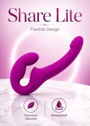 FUN FACTORY Dildo Dublu Share Lite Fun Factory, Silicon Premium, Design Flexibil, G-Spot, Waterproof, 30 cm