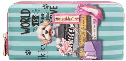  Портфейл Nikky, 19x9.5x4.5 cm, Meant to love you (34863-А-LOVE YOU)