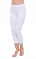 Wadima Női 3/4-es leggings Wadima 10102 pamut puha kényelmes fehér S (10102)