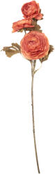 Clayre & Eef Floare artificiala portocalie verde 10x12x70 cm (5PL0248O)