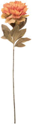 Clayre & Eef Floare artificiala portocalie verde 14x14x70 cm (5PL0247O)