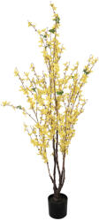 Clayre & Eef Floare artificiala galbena in ghiveci 20x20x125 cm (5PL0215)
