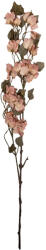 Clayre & Eef Floare artificiala roz pudrat verde 12x15x110 cm (5PL0251P)