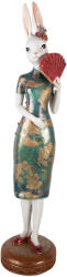Clayre & Eef Figurina Iepuras Paste polirasina multicolora Ø 18x80 cm (5PR0199)