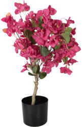 Clayre & Eef Floare Bougainvillea roz artificiala in ghiveci 30x30x90 cm (5PL0228)