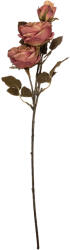 Clayre & Eef Floare artificiala roz verde 12x15x70 cm (5PL0245P)