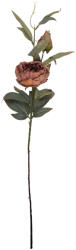 Clayre & Eef Floare artificiala roz verde 14x14x83 cm (5PL0246P)