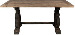 Clayre & Eef Masa dining lemn masiv maro vintage 180x90x78 cm (5H0715)