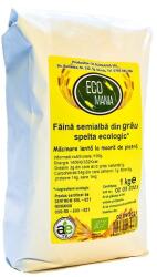 Ecomania Faina semialba din grau spelta Bio, 1kg, Ecomania