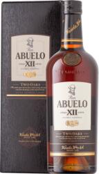 Abuelo 12 Years Old Two Oaks Rum (0, 7 l) (díszdobozban)