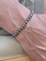 Kathryn' s Bracelets Мъжка гривна " Пирит" - Камък на Богатството (МГП)