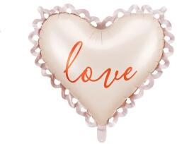 Party Deco Многоцветен фолиев балон сърце „Love (FB261)