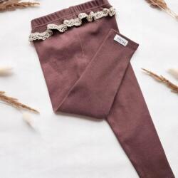  Helen Kakaó csipkés leggings 98-as