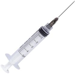 Prima Seringi Luer Lock 5ml, cu ac 22G, 100 bucati (6422125003966)