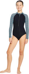Modibodi Costume de baie menstruale pentru fete Modibodi Paddlebording sportivă Luna Blossom Black (DMPMPSJLBB) 10-12 ani (185429) Costum de baie dama