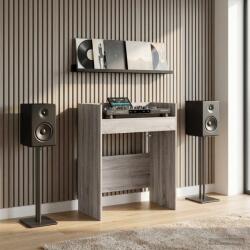 vidaXL DJ маса Сив Сонома 62 x 45 x 102 см Инженерна дървесина (8006761)