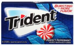 Trident borsmenta ízű rágógumi cukor nélkül 27 g (11865)