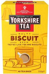 Yorkshire tea Malty Biscuit Brew fekete tea 40 db 112 g (17665)