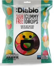 Diablo cukormentes, gyümölcsös ízű, szteviával édesített rágós zselés cukorka, 75 g (27551)