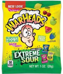 Robbanófejek Warheads savanyú cukorkák gyümölcsízzel 28 g (7039)
