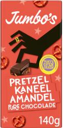 Jumbo étcsokoládé karamellizált mandulával, pereccel és fahéjjal 140 g (26809)