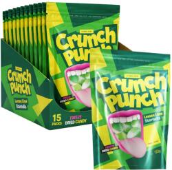Crunch Punch Lemon Lime Starballs fagyasztva szárított cukorkák 50 g Egész csomag 15 db (27190 (2))