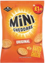 Jacob Jacob's mini keksz cheddar ízesítéssel 90 g PM (22452)