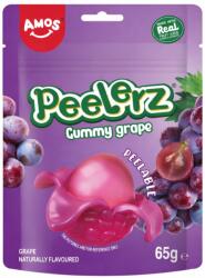 Amos Sweets Peelerz szőlő ízű zselés cukorka 65 g (27065)