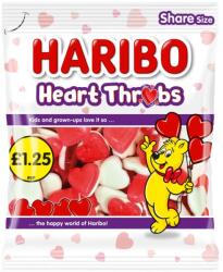 HARIBO szív alakú zselatin cukorkák gyümölcs ízekkel 140 g PM (27071)
