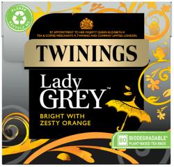 TWININGS Lady Grey fekete tea 80 db 200 g (24524)