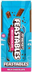 Lakomák Feastables MrBeast Tej Tejcsokoládé 60 g Teljes kiszerelés 10 darabos csomagban (24750 (2))