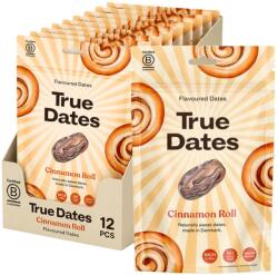 True Dates fahéjas tekercs ízű datolya 100 g Teljes csomag 12 db (27595 (2))