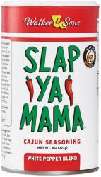 Walker & Sons Slap Ya Mama Cajun fűszerkeverék fehér borssal 227 g (26050)