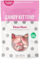 Candy cicák Candy Kittens Eton Mess Eper és kókusz ízű rágós cukorka 140 g (25968)