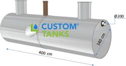 Custom Tanks Separator de grasimi 16 L/s (CST4000GRS-1)