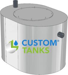 Custom Tanks Separator de grasimi 0.5 L/s (CST120GRS)