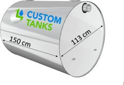 Custom Tanks Fosa septica ecologica 1500 L - 3 camere - Fosa+Kit+Montaj 3 camere 1500 l (LT-1500-F)