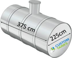 Custom Tanks Rezervor subteran 15000 litri (LT-15-RS)