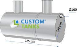Custom Tanks Separator de grasimi 7 L/s (CST3000GRS)