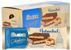 Ülker Istanbul tejcsokoládé mogyoró töltelékkel, kadayif és baklava 93 g Egész csomag 6 db (26969 (2))